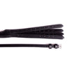 Double Anatomical Gel Padded with Cut Back Ears 4/8 Crownpiece - Black