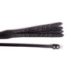 Double Anatomical Extra Wide Gel Padded with Cut Back Ears 4/8 Crownpiece - Black