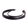Nosebandless Anatomical Crownpiece - Black