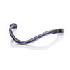 Zephyr Blue Crystal Thin Wave Browband - Black