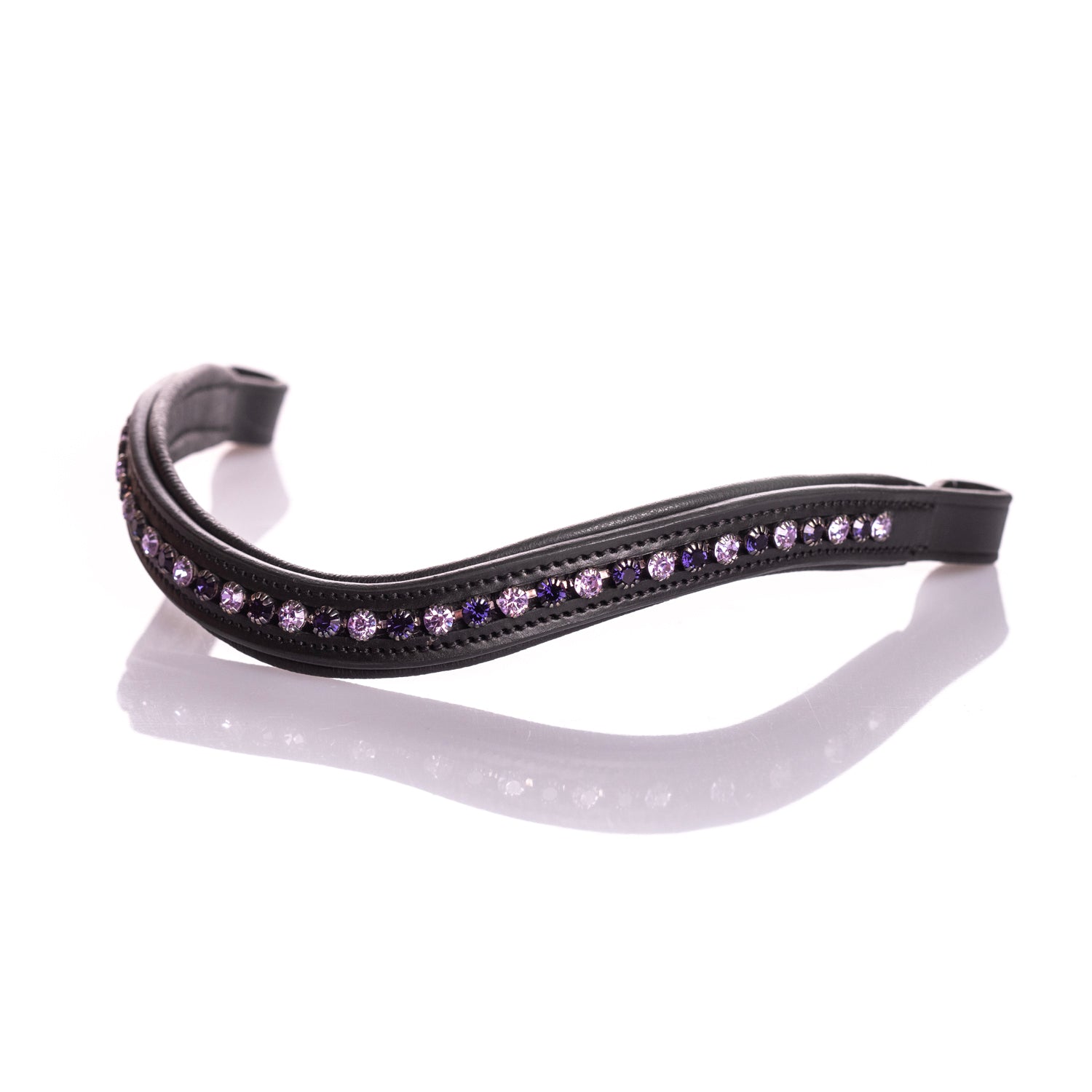 Black Nosebandless Snaffle Bridle 'Anne'