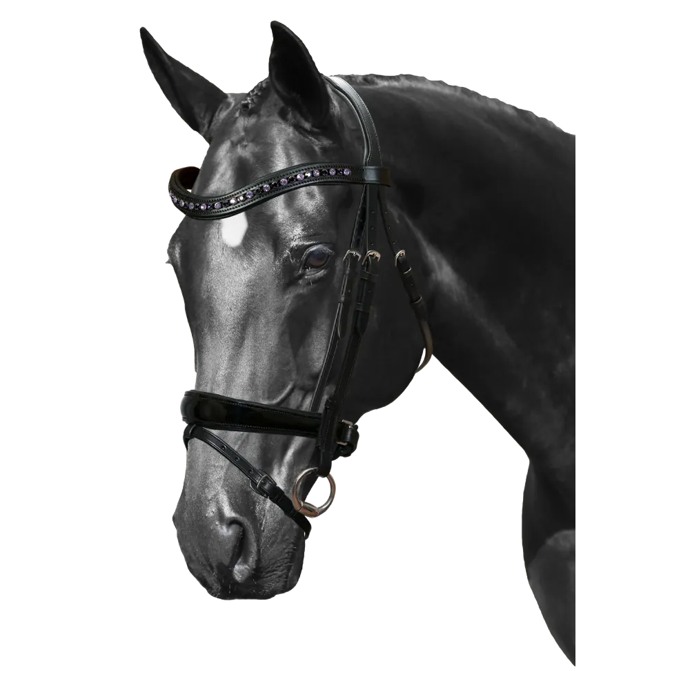 Mix & Match Custom Bridle - Black Snaffle - Customer's Product with price 319.75 ID YhiZnX6hXCIHSvlcFH7gnIff