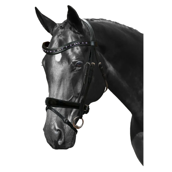 Mix & Match Custom Bridle - Black Snaffle - Customer's Product with price 319.75 ID YhiZnX6hXCIHSvlcFH7gnIff
