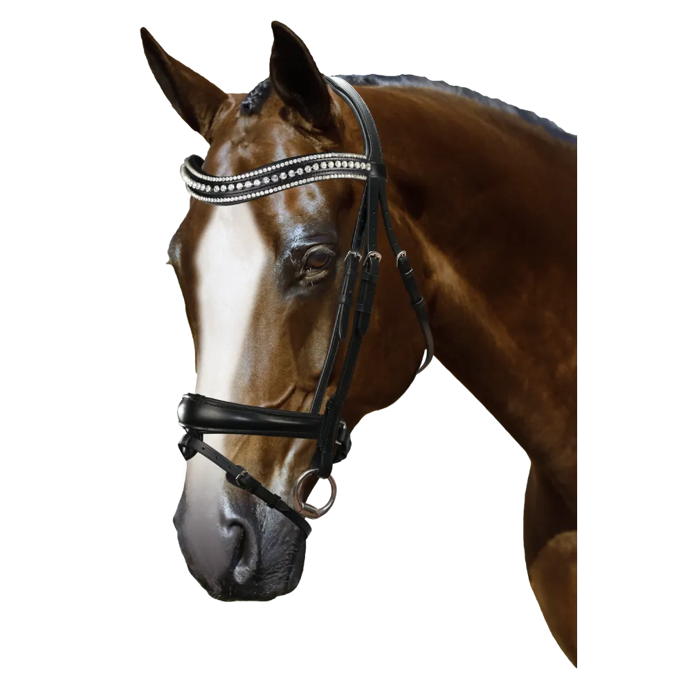 Mix & Match Custom Bridle - Black Snaffle - Customer's Product with price 319.75 ID 3Xp5MQZARdSmQbDXhA-xvDfG