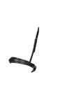 Anatomical Raised Patent Piped Converter Crank - Black Gel Noseband