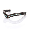 Aquamarine and Clear Mid V Gel Browband - Havana