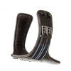 SHORT STUD GIRTH HAVANA - BLUE AND WHITE - Flexible Fit Equestrian LLC