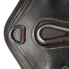 SHORT STUD GIRTH HAVANA - BLUE AND WHITE - Flexible Fit Equestrian LLC