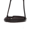 Straight Raised Plain Converter Cavesson - Havana Gel Noseband