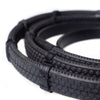 Rubber Grip Reins - Black