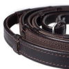 Plain Leather with Rubber Insole and Continental Stoppers - Havana