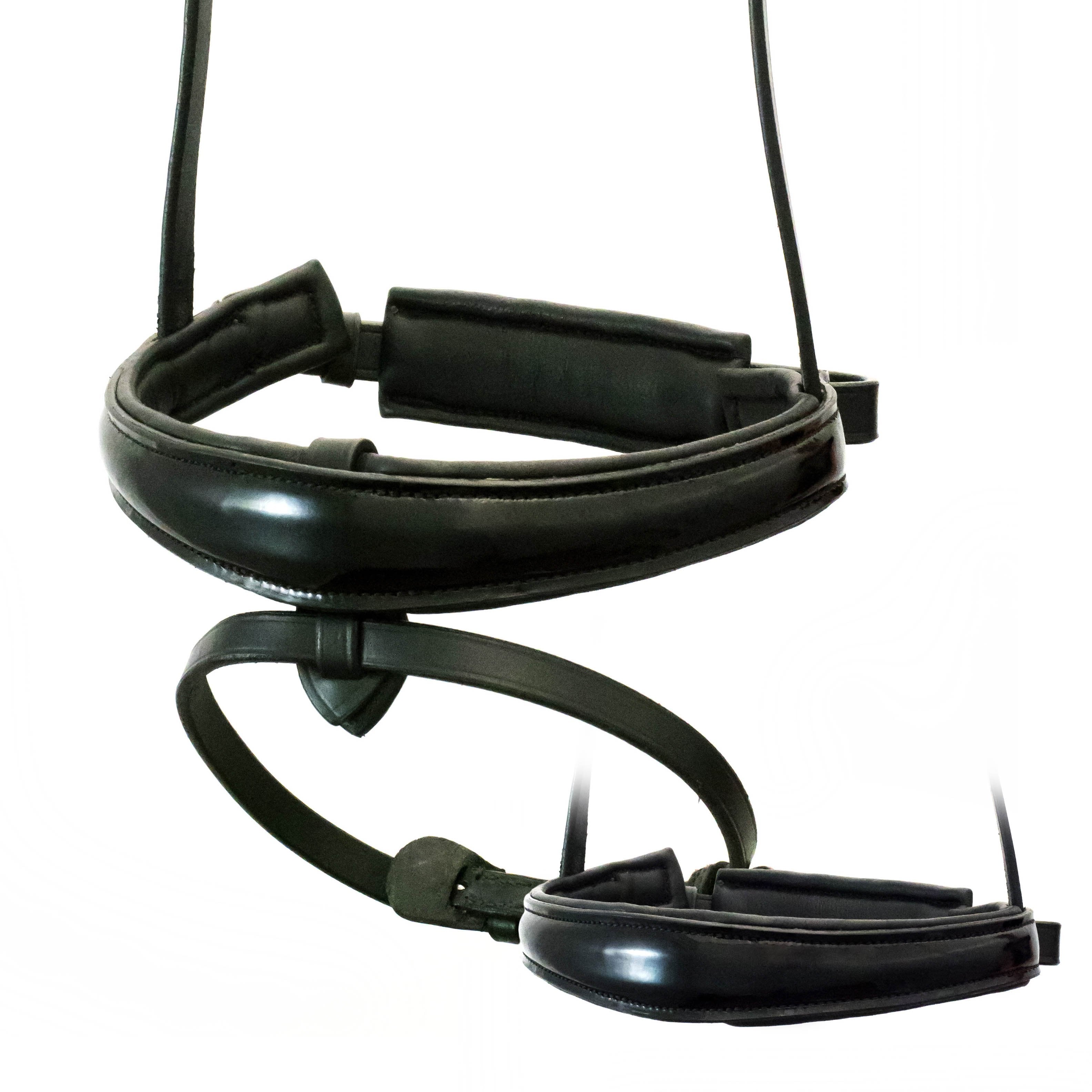 Black Snaffle Bridle 'Couture' - Flexible Fit Equestrian LLC