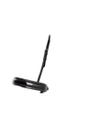 Extra Wide Straight Raised Patent Converter Crank - Black Gel Noseband