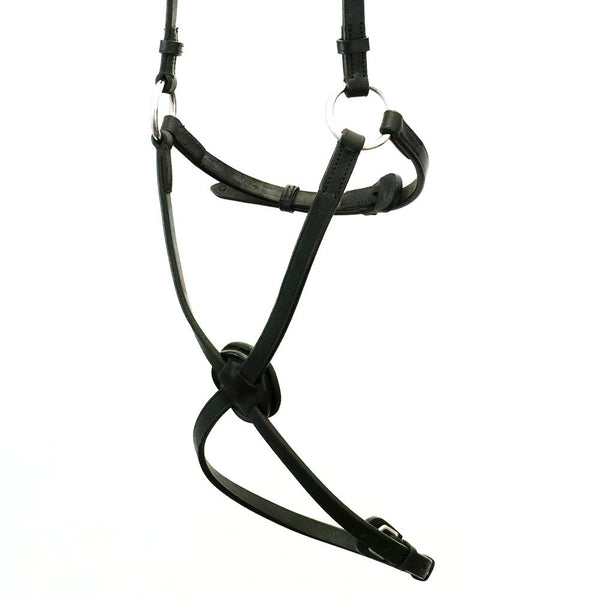 FIGURE 8 - BLACK NOSEBAND - Flexible Fit Equestrian LLC