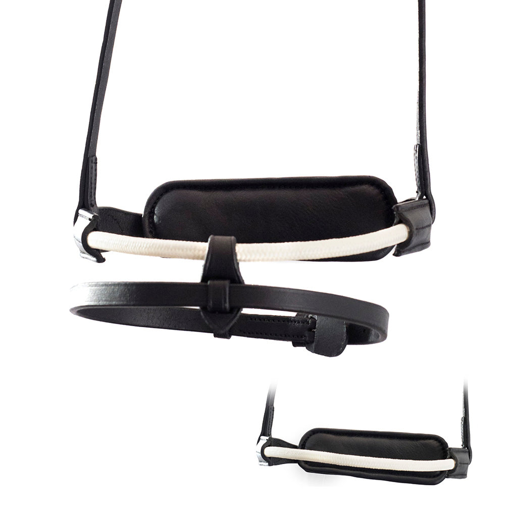 Rope Converter - Black Gel Noseband