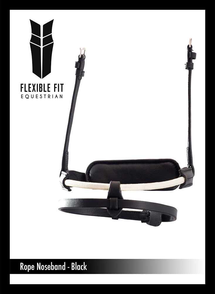Rope Converter - Black Gel Noseband