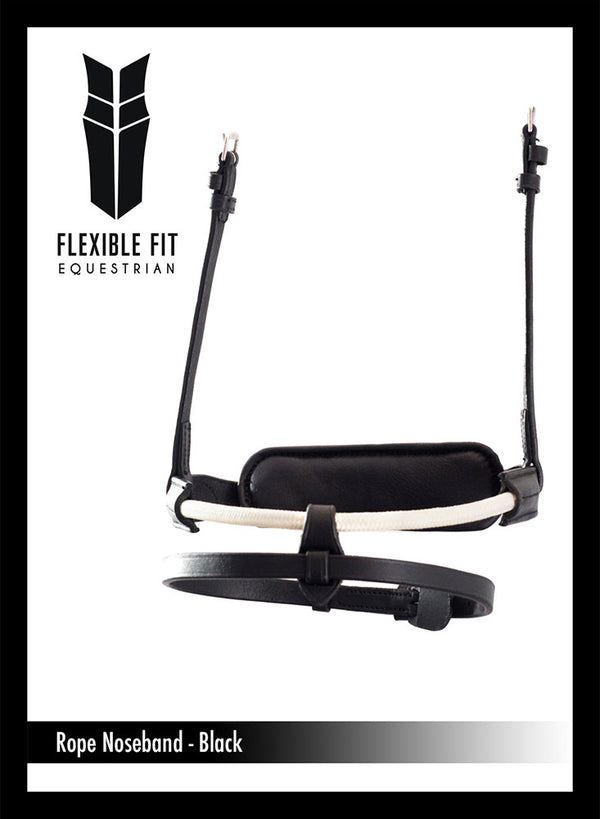 Rope Converter - Black Gel Noseband
