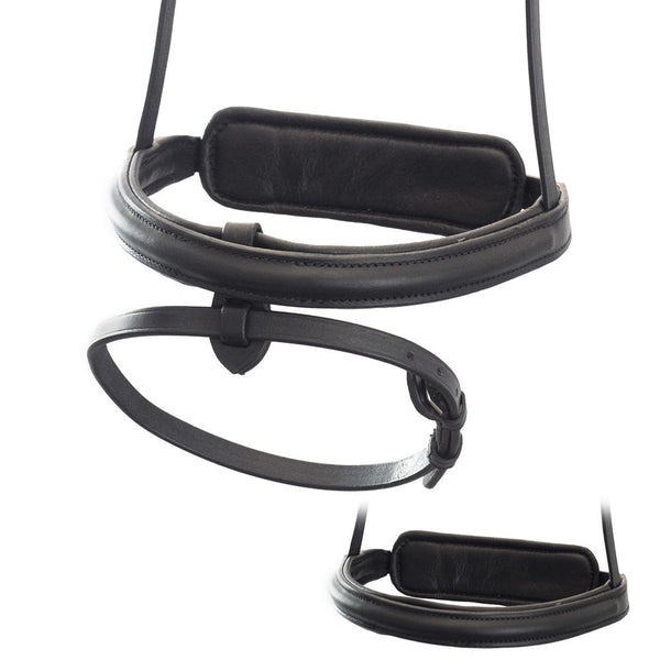 BLACK SNAFFLE BRIDLE 'Plain Beauty' - Flexible Fit Equestrian LLC