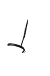 Straight Raised Plain Converter Cavesson - Black Gel Noseband