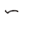 PLAIN V SILVER PIPE FLAT - HAVANA BROWBAND - Flexible Fit Equestrian LLC