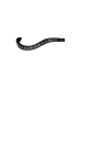 SAPPHIRE AND CLEAR MID THIN WAVE - HAVANA BROWBAND - Flexible Fit Equestrian LLC