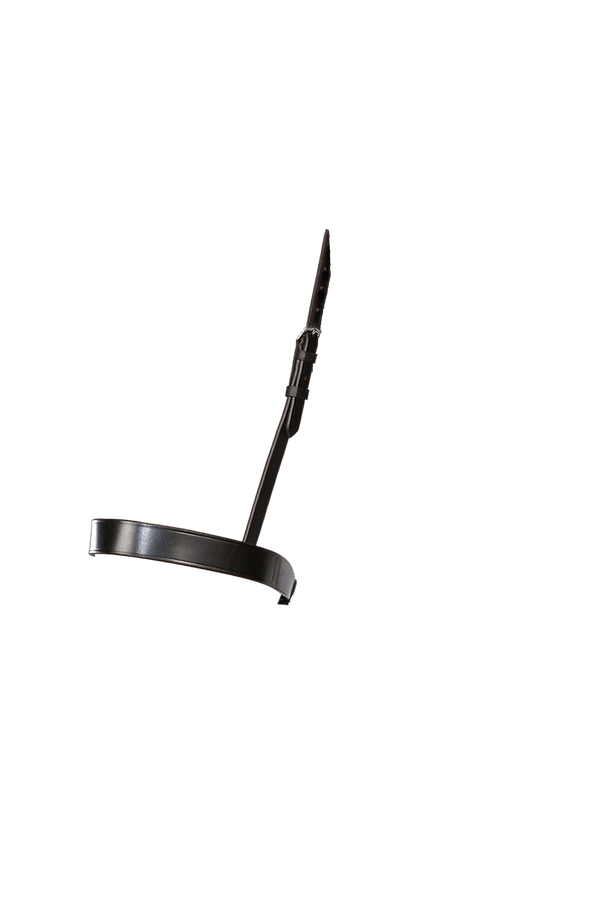 STRAIGHT FLAT PLAIN FOX HUNTER CAVESSON - HAVANA NOSEBAND - Flexible Fit Equestrian LLC