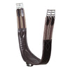 LONG GEL PADDED BELLY GIRTH - HAVANA - Flexible Fit Equestrian LLC