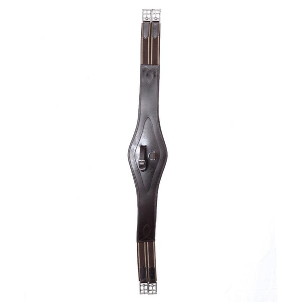 LONG GEL PADDED BELLY GIRTH - HAVANA - Flexible Fit Equestrian LLC