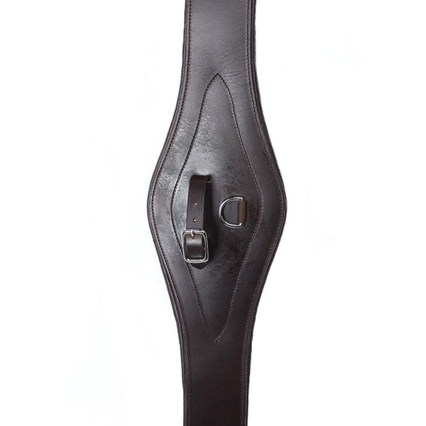 LONG GEL PADDED BELLY GIRTH - HAVANA - Flexible Fit Equestrian LLC