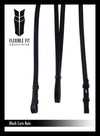 CURB BLACK REINS - Flexible Fit Equestrian LLC