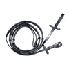 Rubber Grip Reins - Black