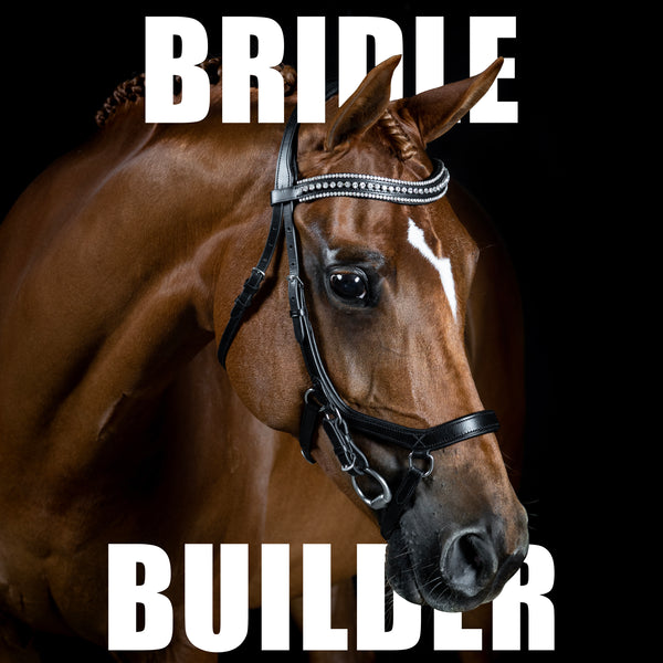 Mix & Match Bridle - Black Ergonomic Bridle