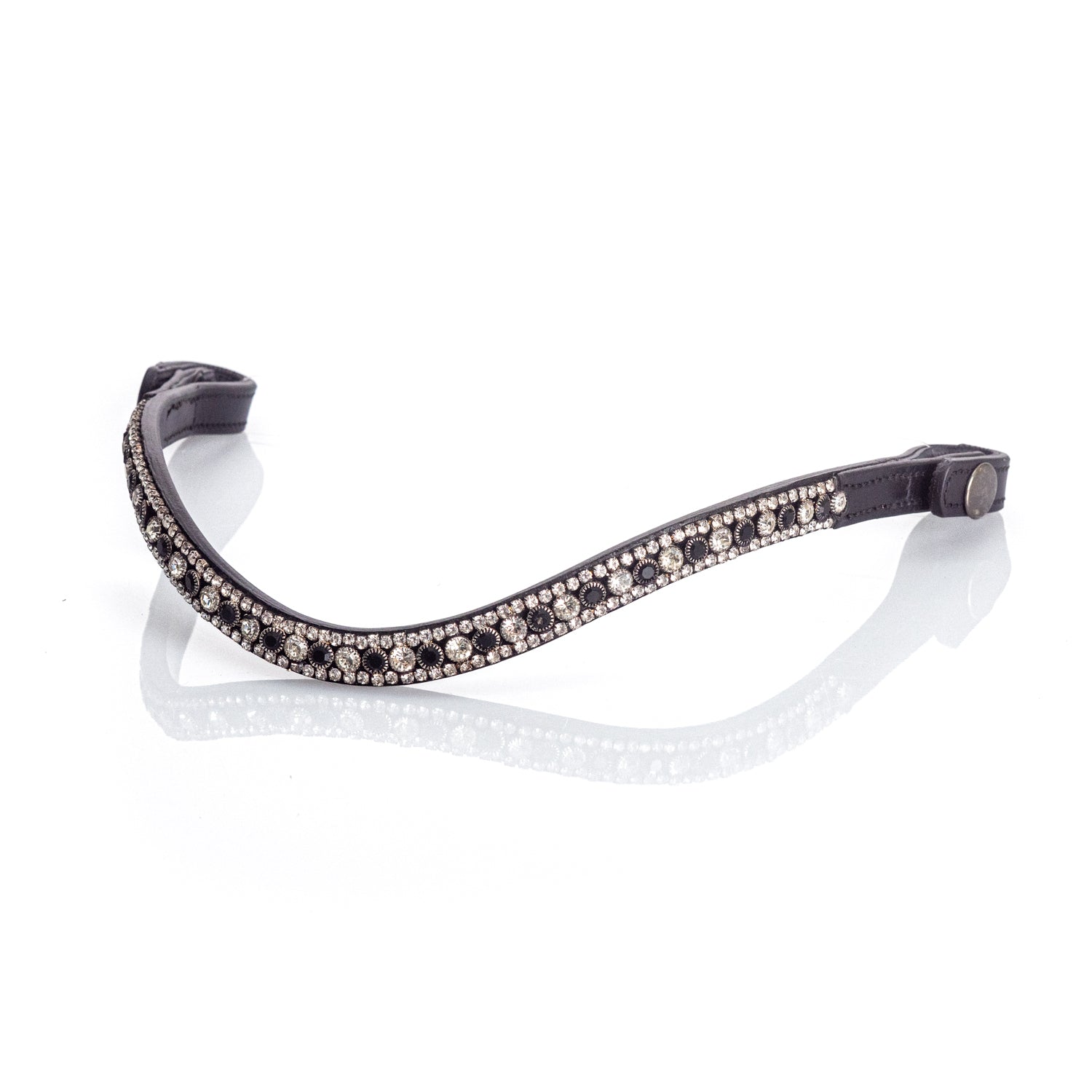 Black Snaffle Bridle 'Aria'