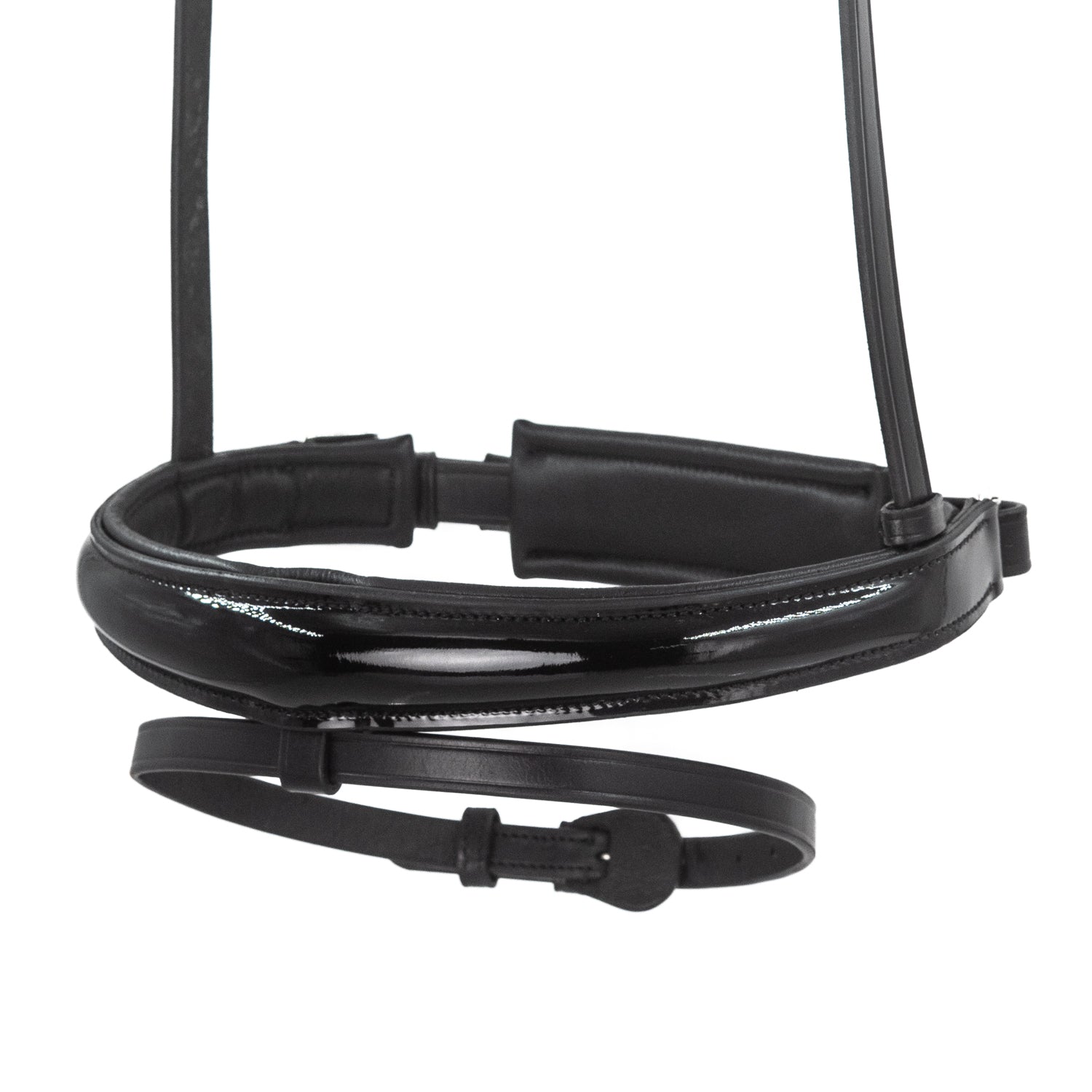 Anatomical Raised Patent Converter Crank - Black Gel Noseband