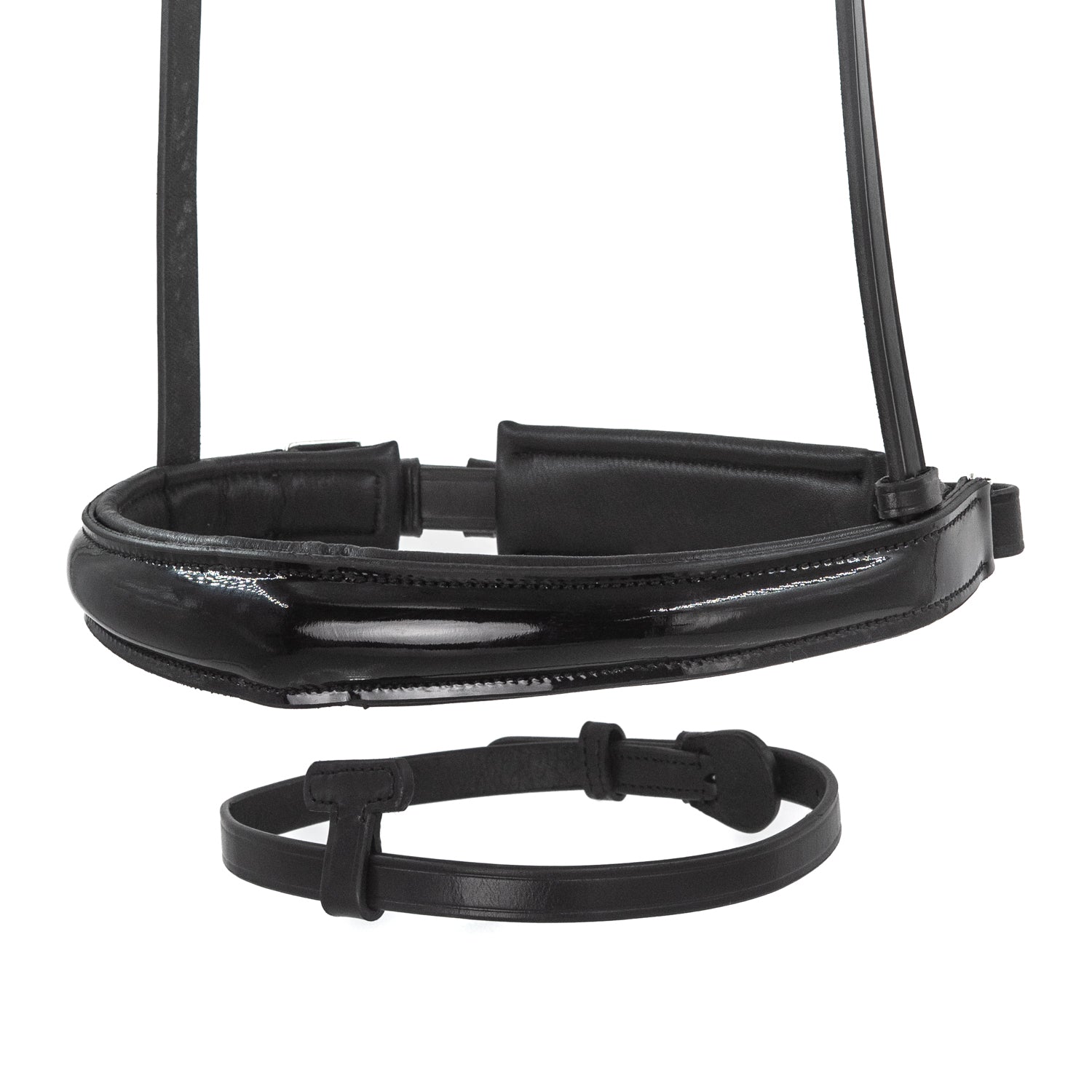 Anatomical Raised Patent Converter Crank - Black Gel Noseband
