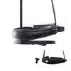 Anatomical Raised Patent Converter Crank - Black Gel Noseband