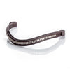 Havana Snaffle Bridle 'Belgrave' - with removeable flash noseband