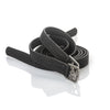 English Leather Stirrup Leathers with Webbing Core | Black & Havana