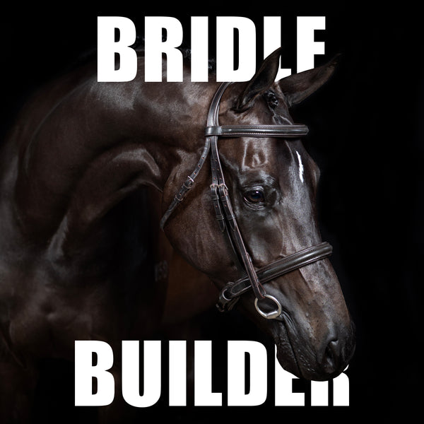STEP BY STEP Custom Bridle - Havana Snaffle Bridle