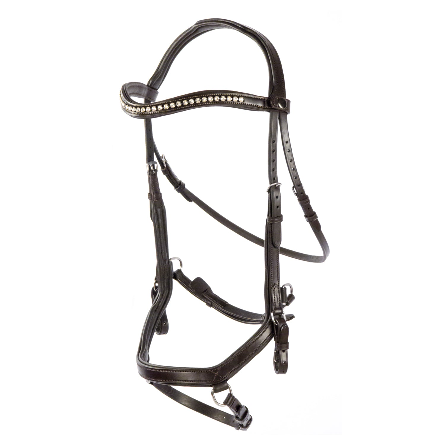 Havana Duo Snaffle Bridle 'Pembroke'