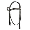 Havana Nosebandless Snaffle Bridle 'Ivy'