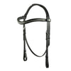 Black Nosebandless Snaffle Bridle 'Mayla'