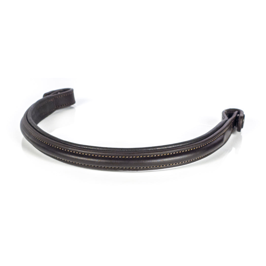 Havana Snaffle Bridle 'Stride' - removable flash