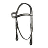 Havana Nosebandless Snaffle Bridle 'Eclipse'