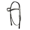 Havana Nosebandless Snaffle Bridle 'Eclipse'