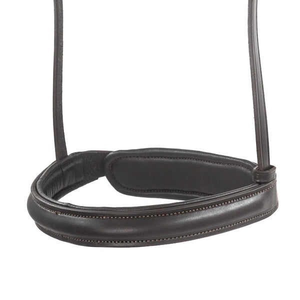 Havana Snaffle Bridle 'Apex' -  with removable flash noseband