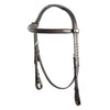 Havana Nosebandless Snaffle Bridle 'Richmond'