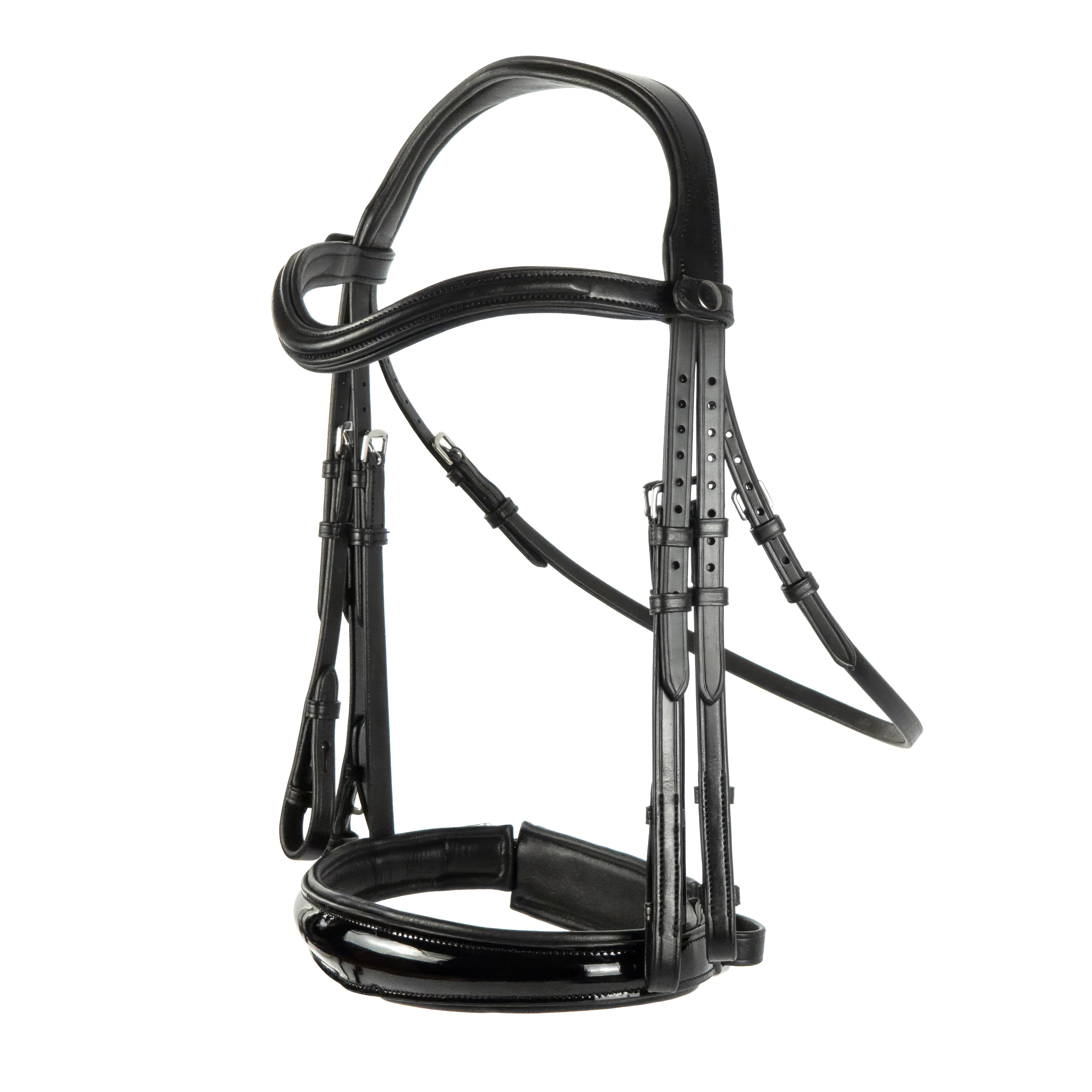 Black Double Bridle 'Milan'