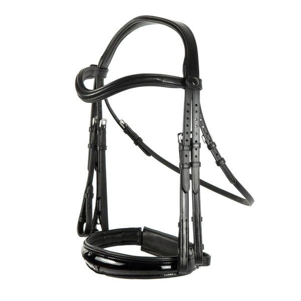 Black Double Bridle 'Milan'