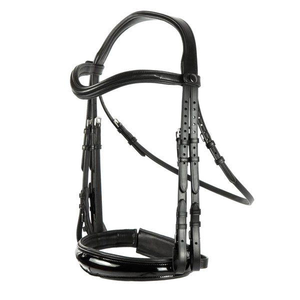 Black Double Bridle 'Milan'